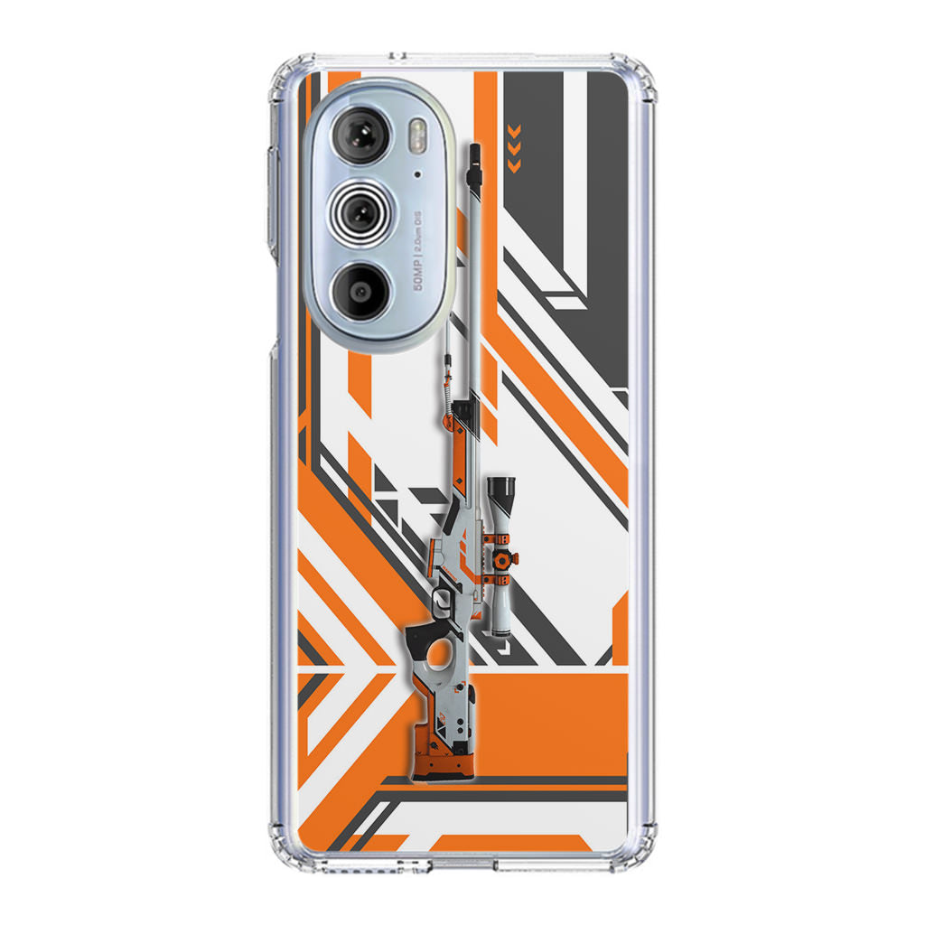 AWP Asiimov Motorola Edge Plus 2022 Case