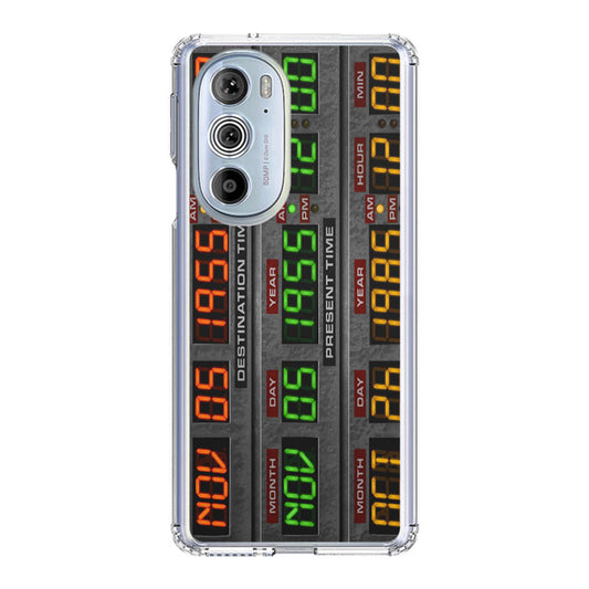 Back To The Future Time Circuits Motorola Edge Plus 2022 Case