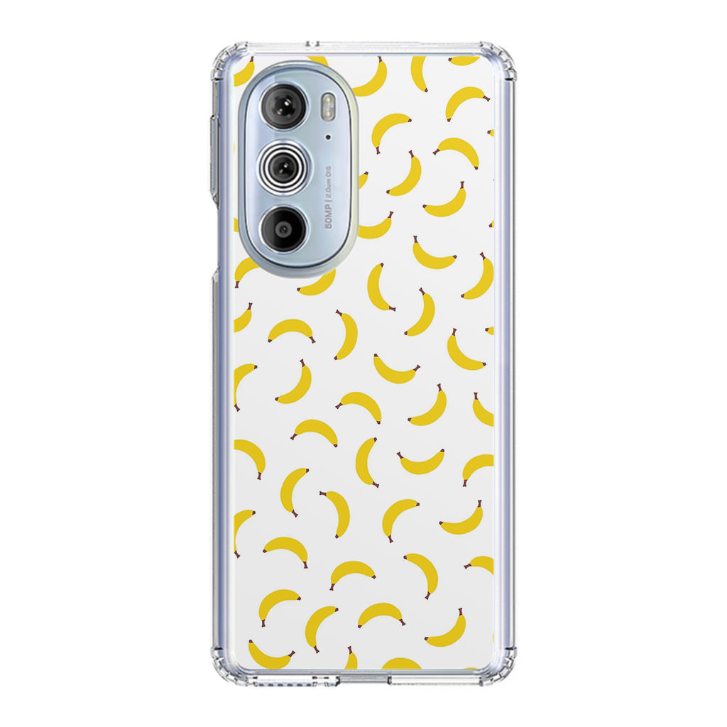 Bananas Fruit Pattern Motorola Edge Plus 2022 Case