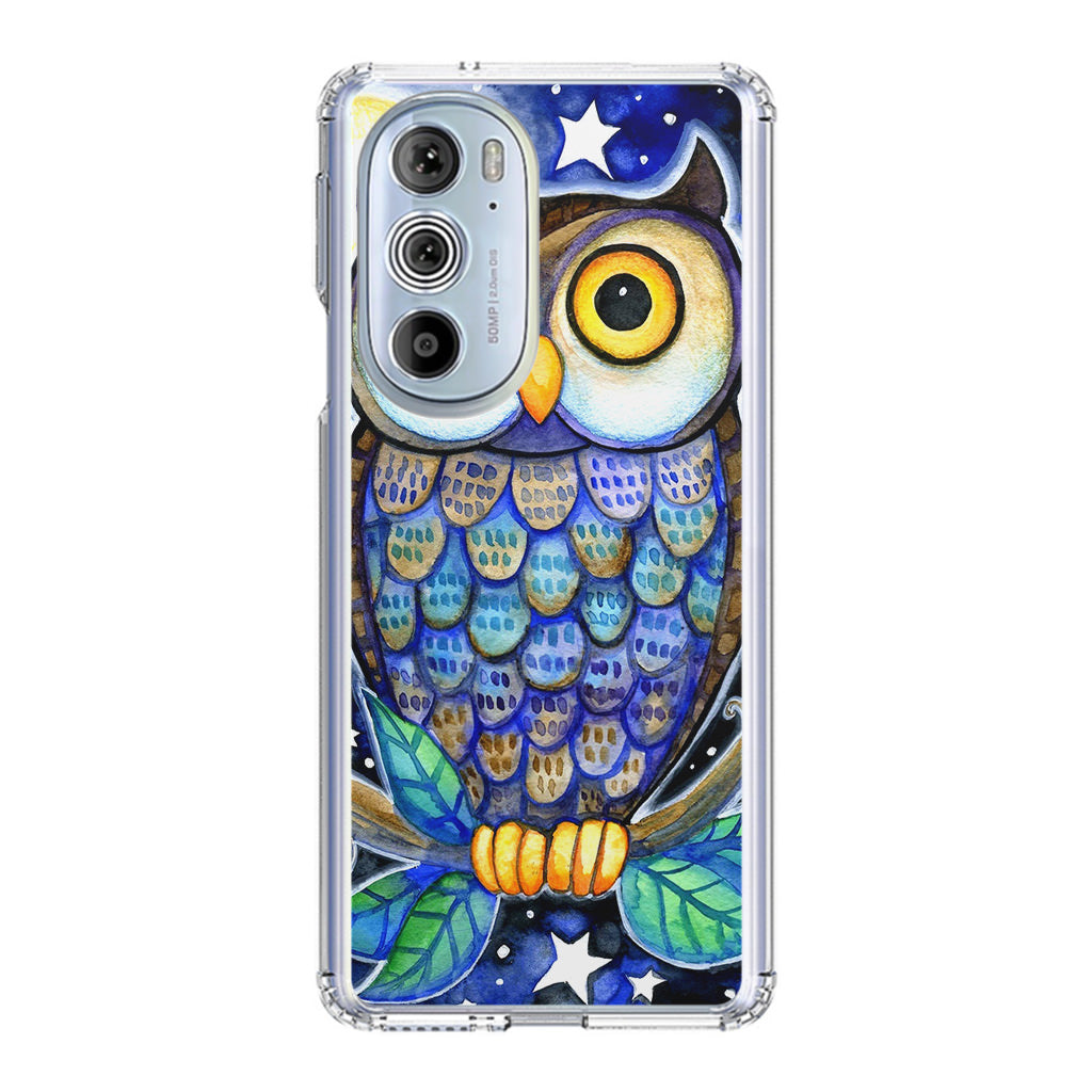 Bedtime Owl Motorola Edge Plus 2022 Case