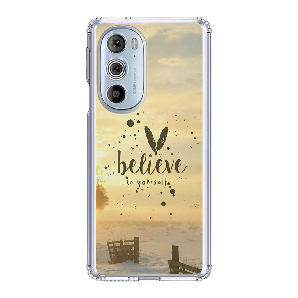 Believe in Yourself Motorola Edge Plus 2022 Case