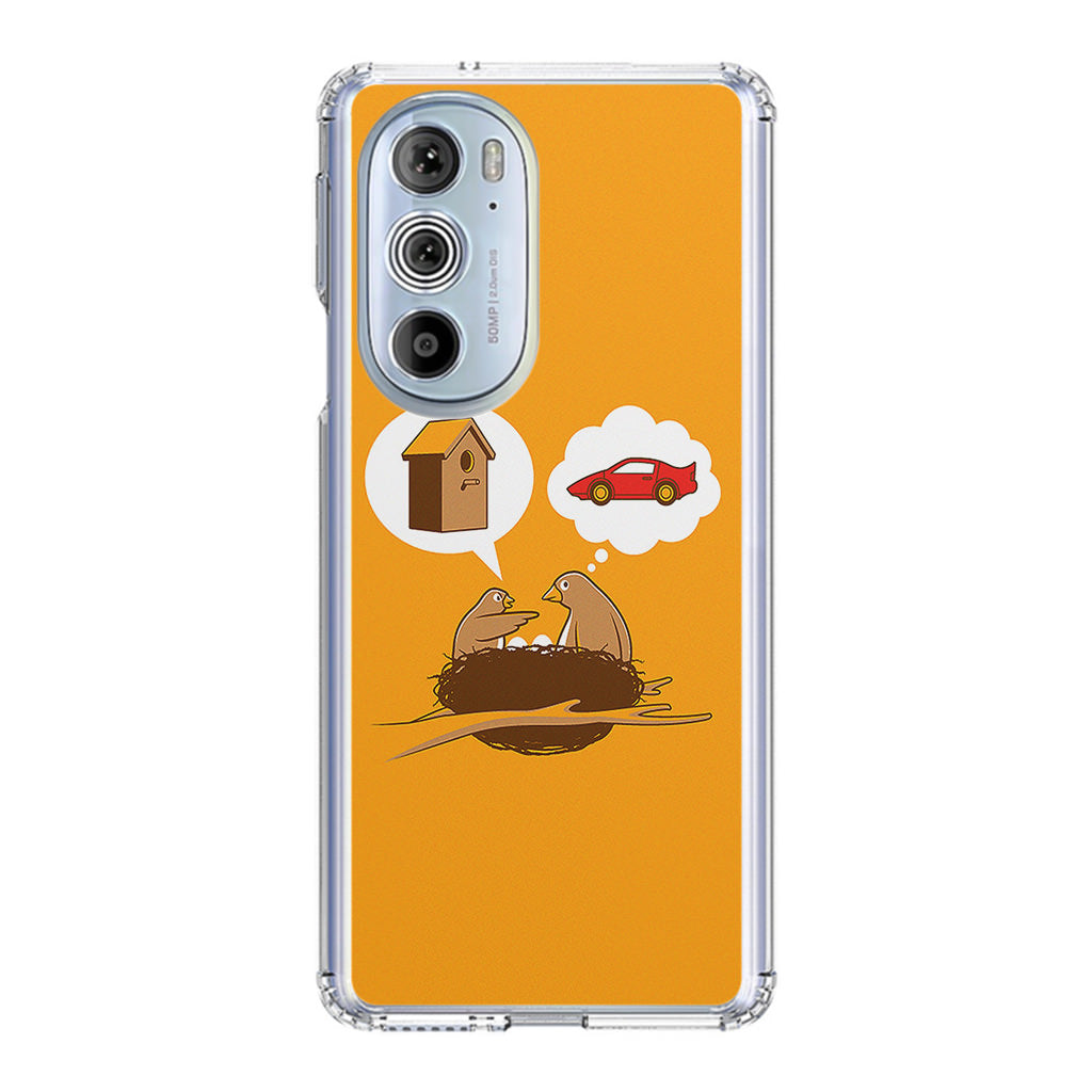 Bird Life Priorities Motorola Edge Plus 2022 Case