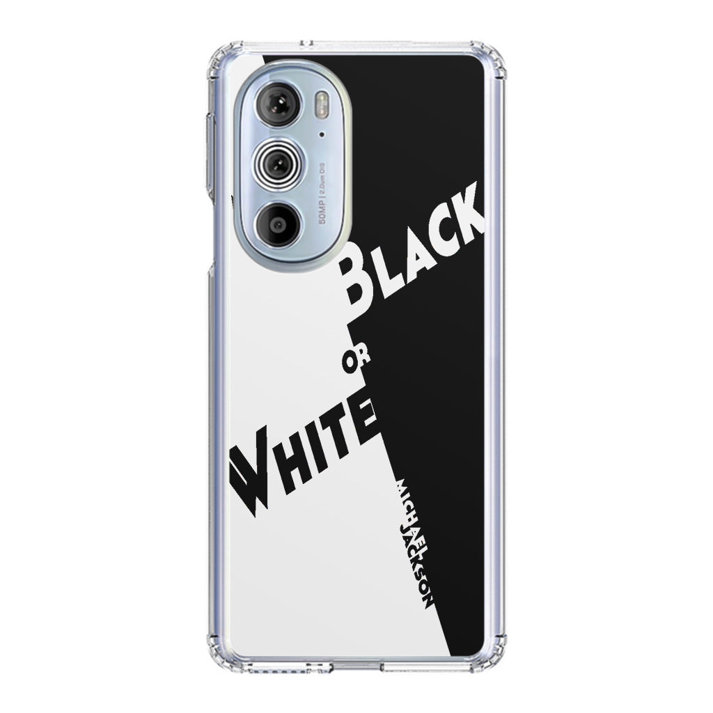 Black Or White Michael Jackson Motorola Edge Plus 2022 Case