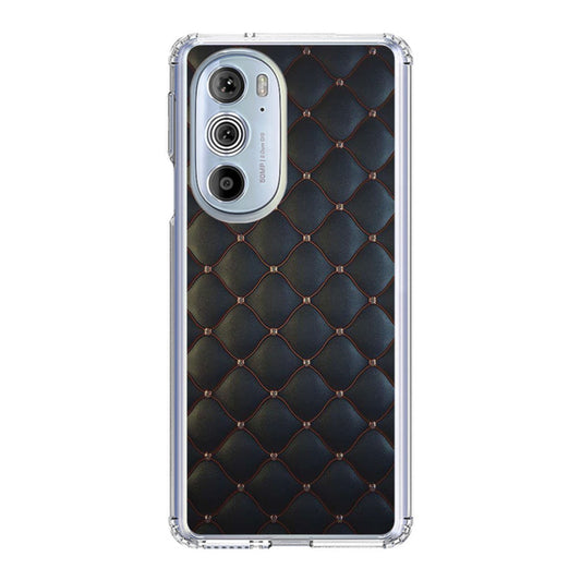 Black Royal Pattern Motorola Edge Plus 2022 Case