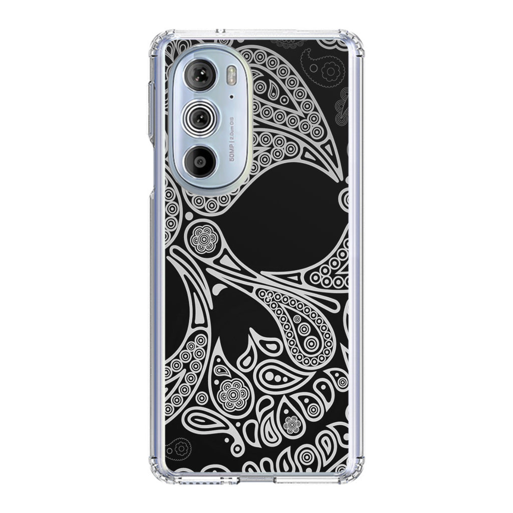 Black Skull Motorola Edge Plus 2022 Case