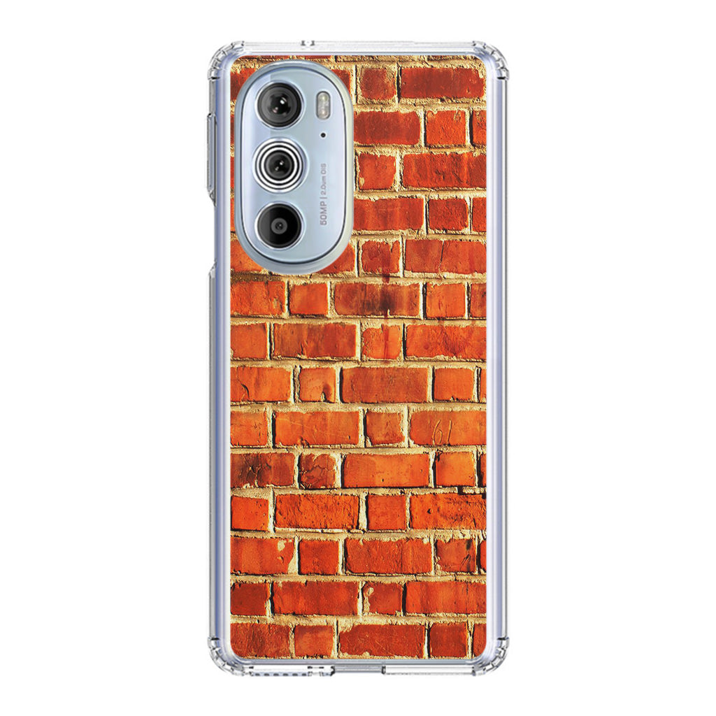 Brick Wall Pattern Motorola Edge Plus 2022 Case