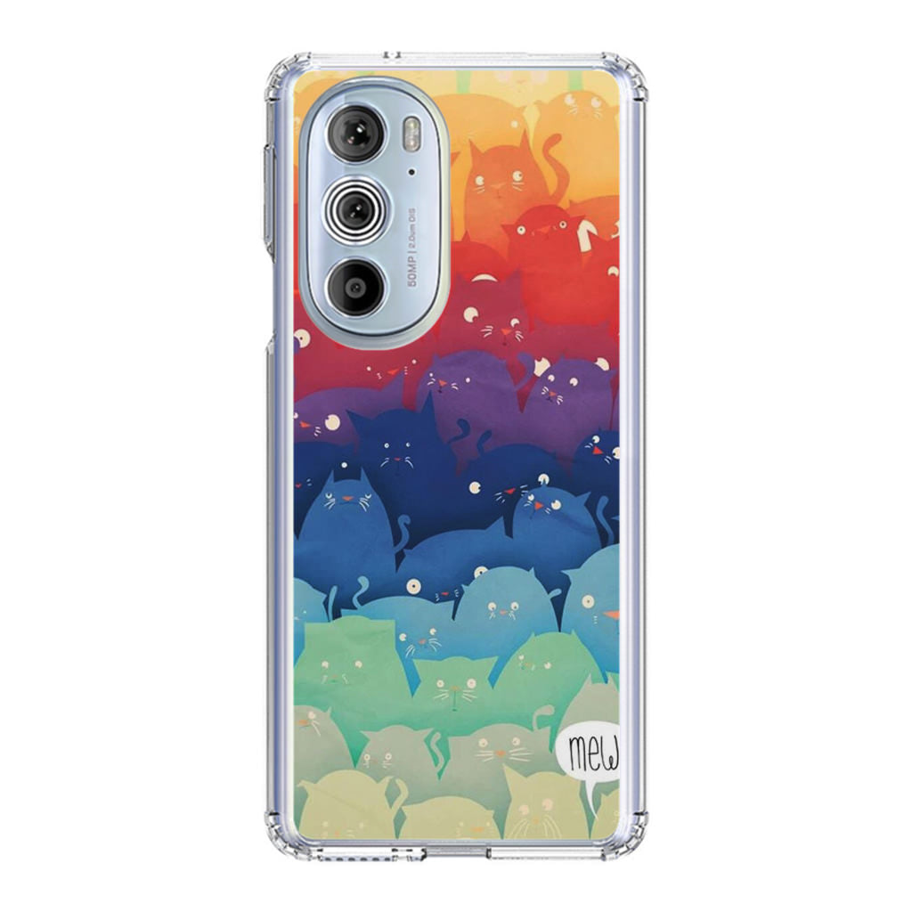 Cats Everywhere Motorola Edge Plus 2022 Case