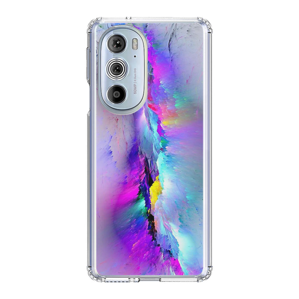 Colorful Abstract Smudges Motorola Edge Plus 2022 Case