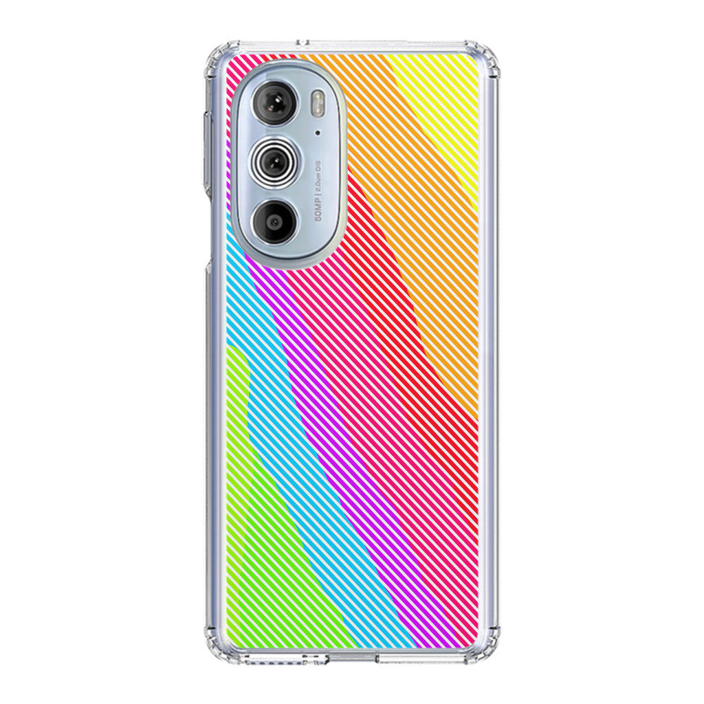 Colorful Stripes Motorola Edge Plus 2022 Case