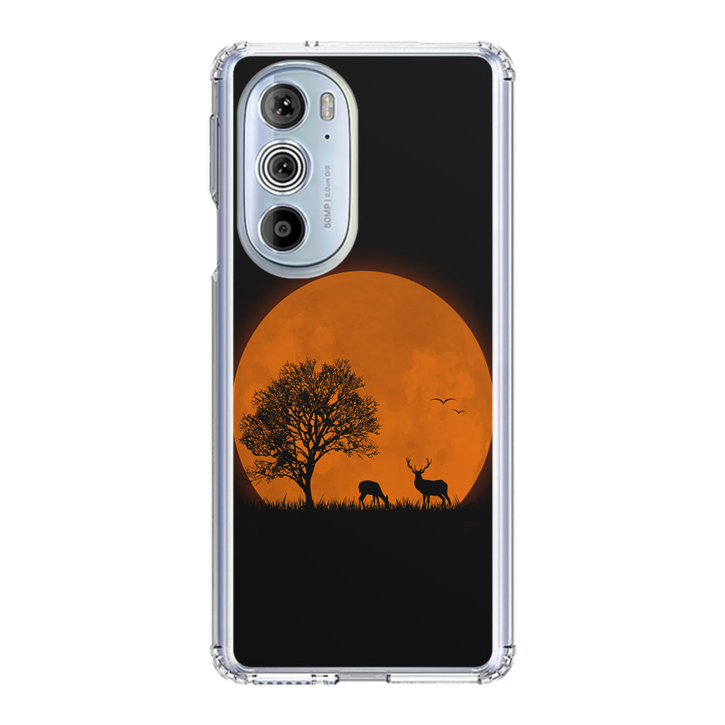 Deer Silhouette Motorola Edge Plus 2022 Case