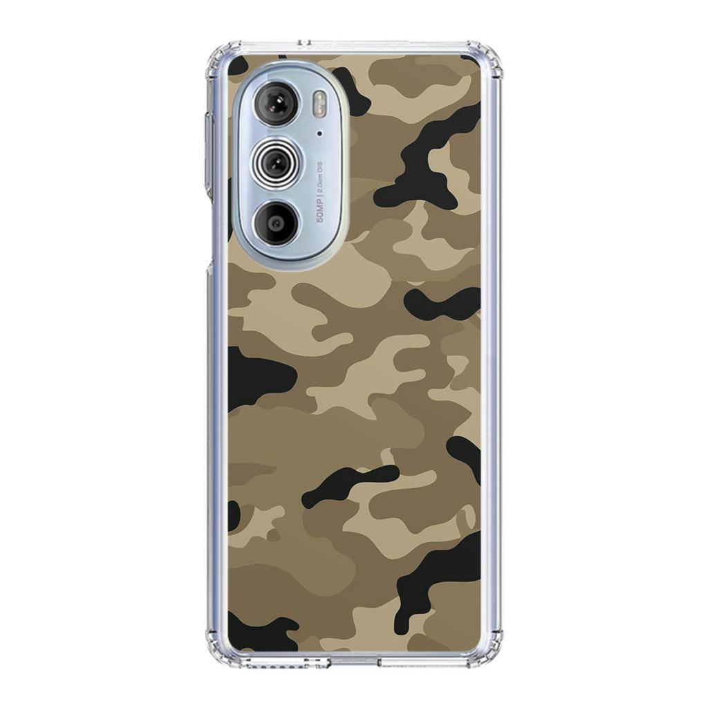 Desert Military Camo Motorola Edge Plus 2022 Case