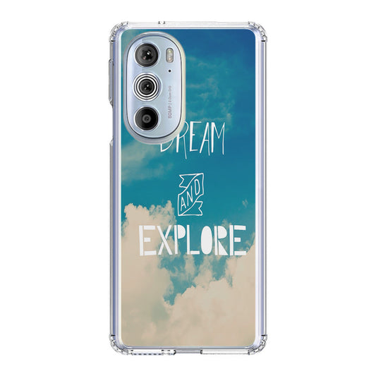 Dream and Explore Motorola Edge Plus 2022 Case