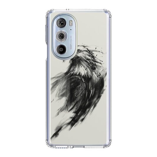 Eagle Art Black Ink Motorola Edge Plus 2022 Case