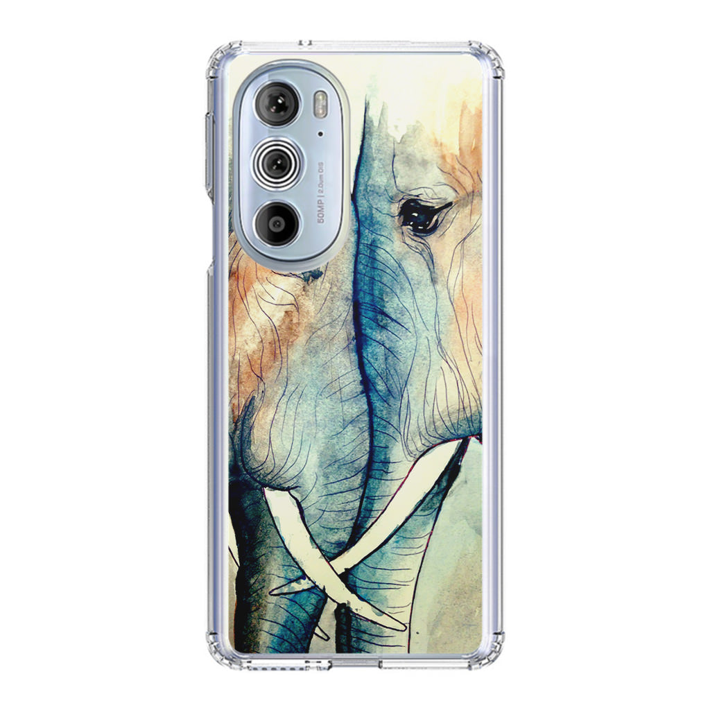 Elephants Sadness Motorola Edge Plus 2022 Case