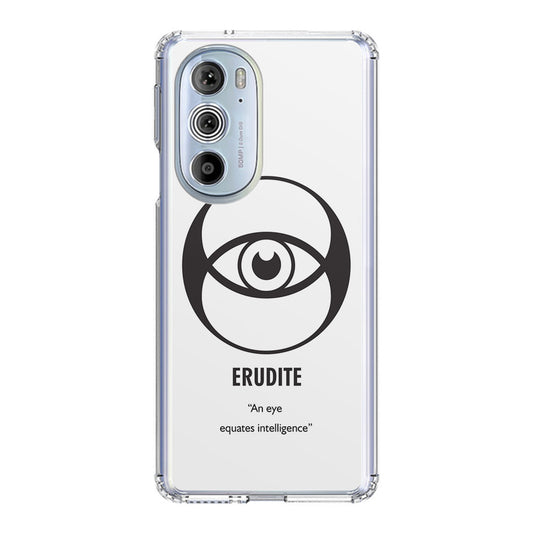 Erudite Divergent Faction Motorola Edge Plus 2022 Case