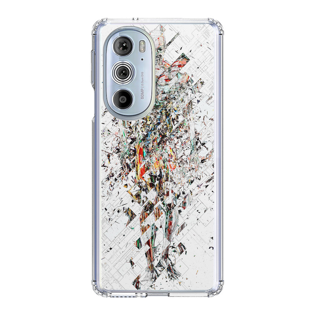 Fragmantacia Art Human Abstract Motorola Edge Plus 2022 Case