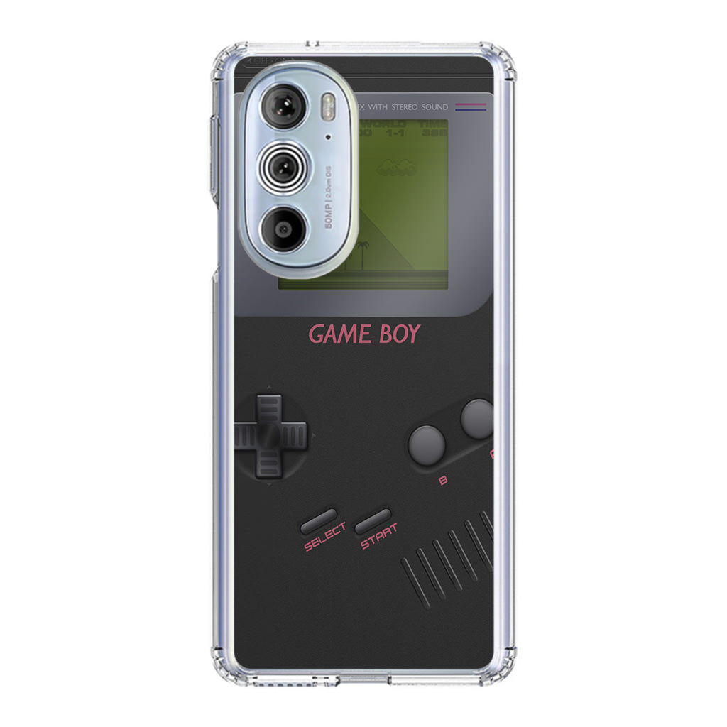 Game Boy Black Model Motorola Edge Plus 2022 Case