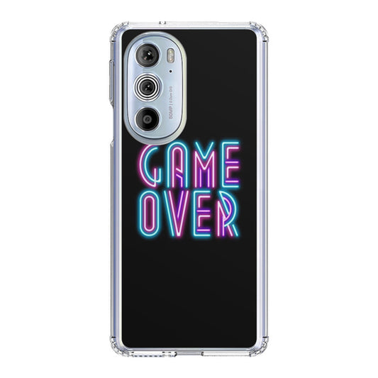 Game Over Neon Motorola Edge Plus 2022 Case