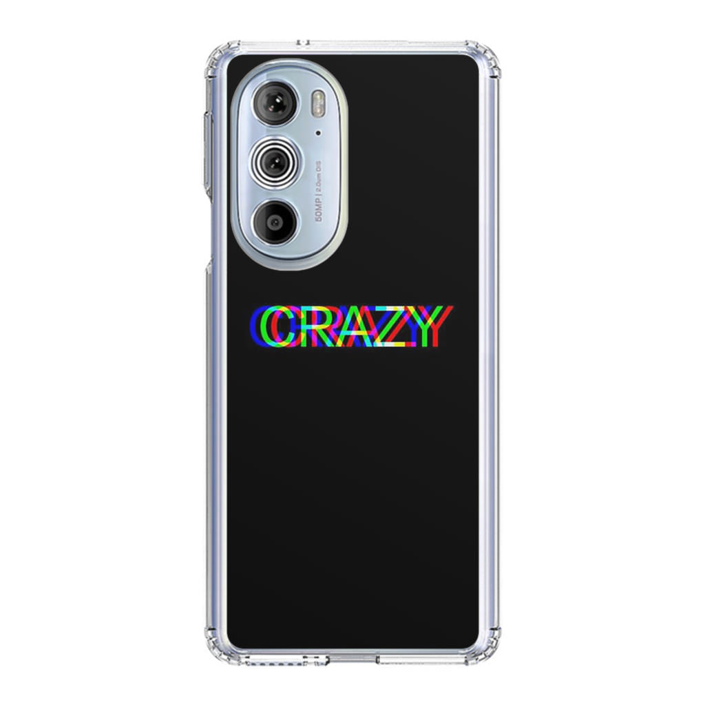 Glitch Crazy Motorola Edge Plus 2022 Case