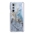 Golden Azure Marble Motorola Edge Plus 2022 Case