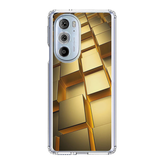 Golden Cubes Motorola Edge Plus 2022 Case