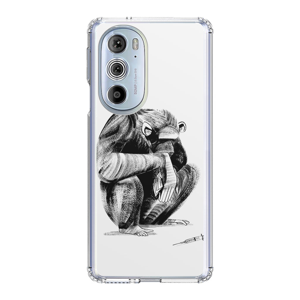 Guinea Chimp Motorola Edge Plus 2022 Case