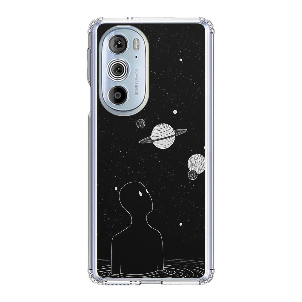 Hello Saturn Motorola Edge Plus 2022 Case