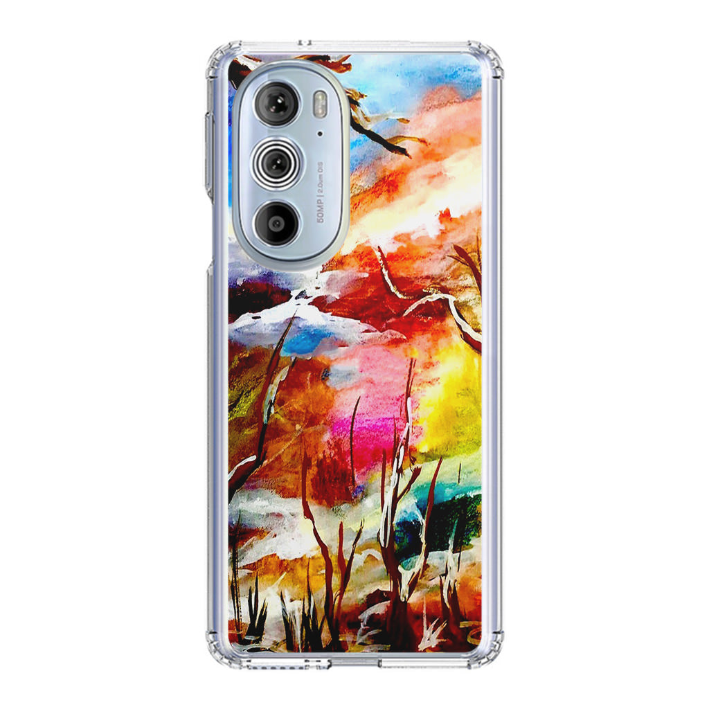 I Sense Winter's Wonderful Warmth Motorola Edge Plus 2022 Case