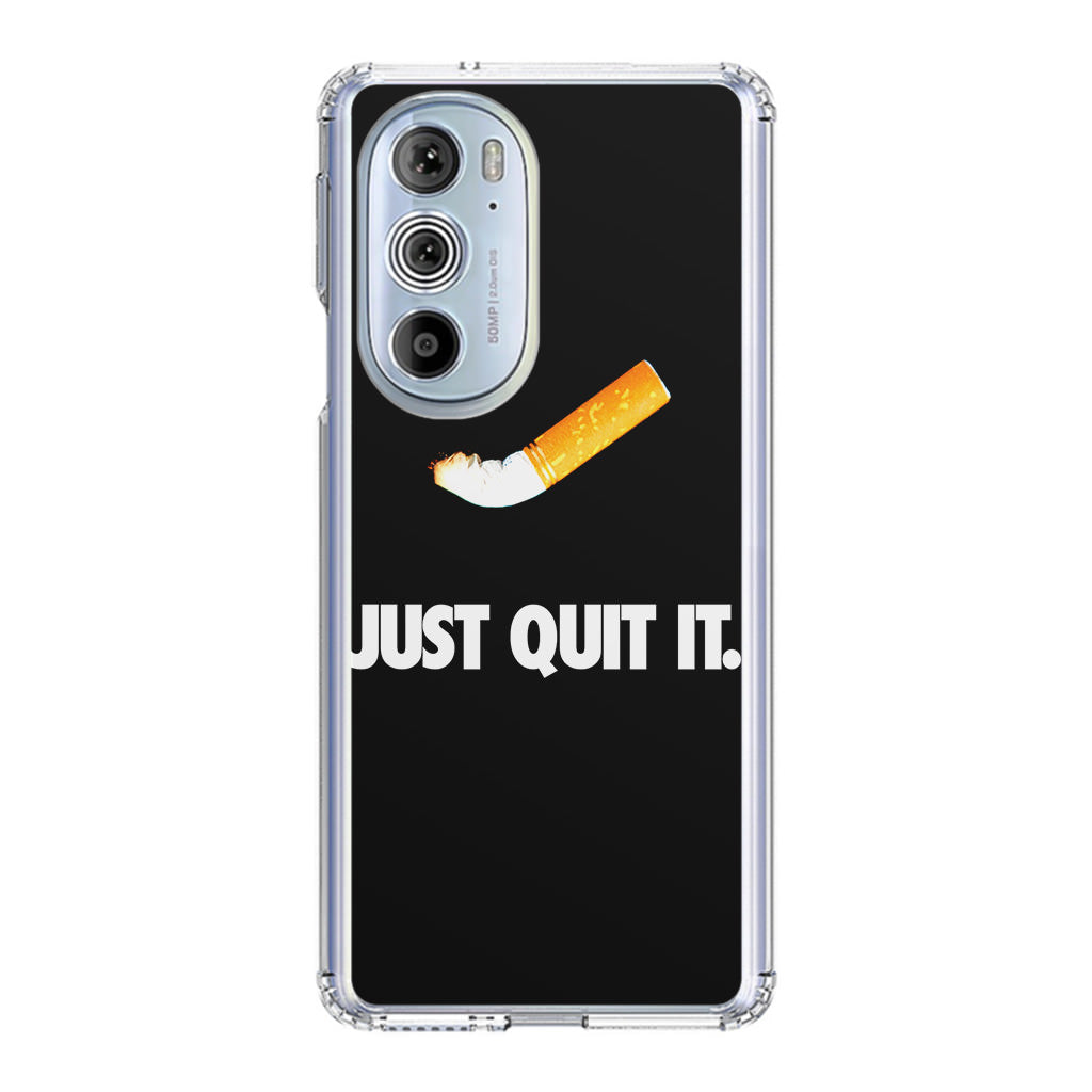 Just Quit Smoking Motorola Edge Plus 2022 Case