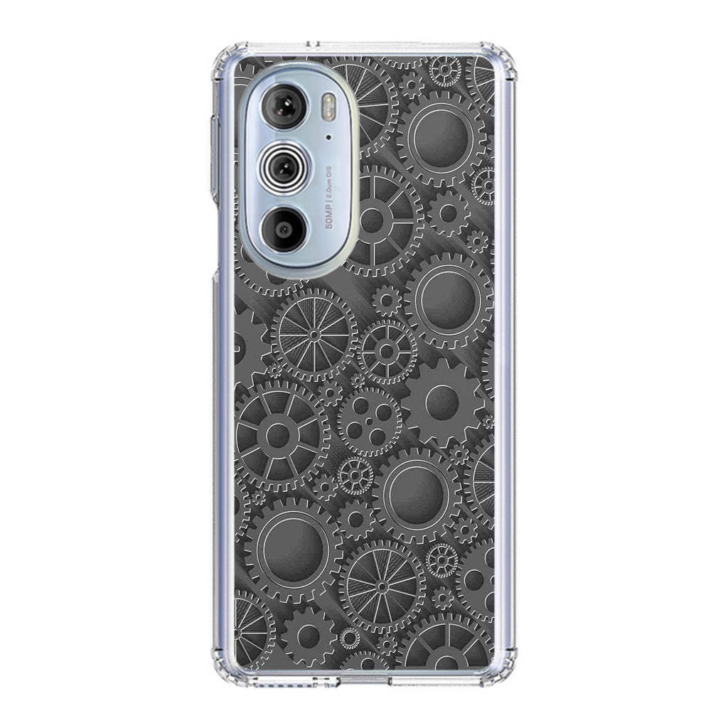 Mechanical Gears Motorola Edge Plus 2022 Case