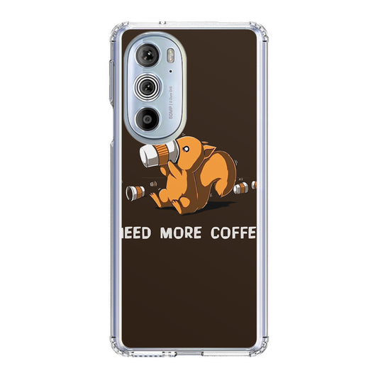 Need More Coffee Programmer Story Motorola Edge Plus 2022 Case