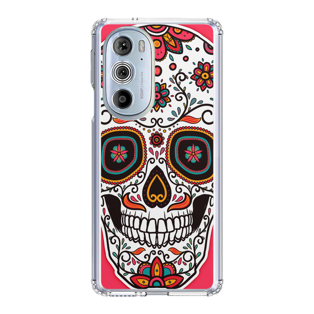 Pink Sugar Skull Motorola Edge Plus 2022 Case