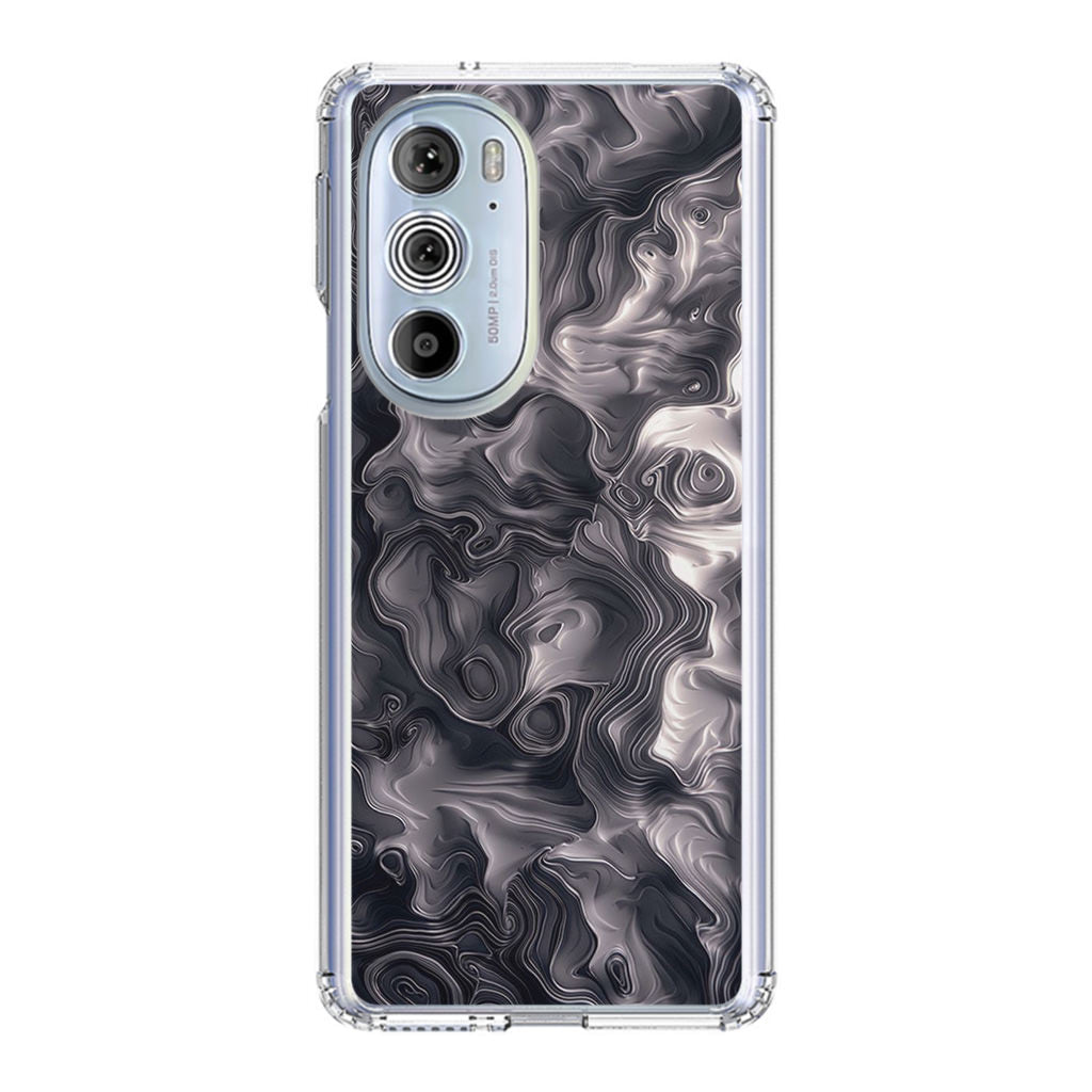 Quicksilver Abstract Art Motorola Edge Plus 2022 Case