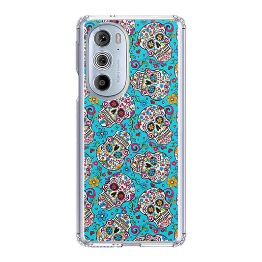 Skull Floral Sugar Motorola Edge Plus 2022 Case