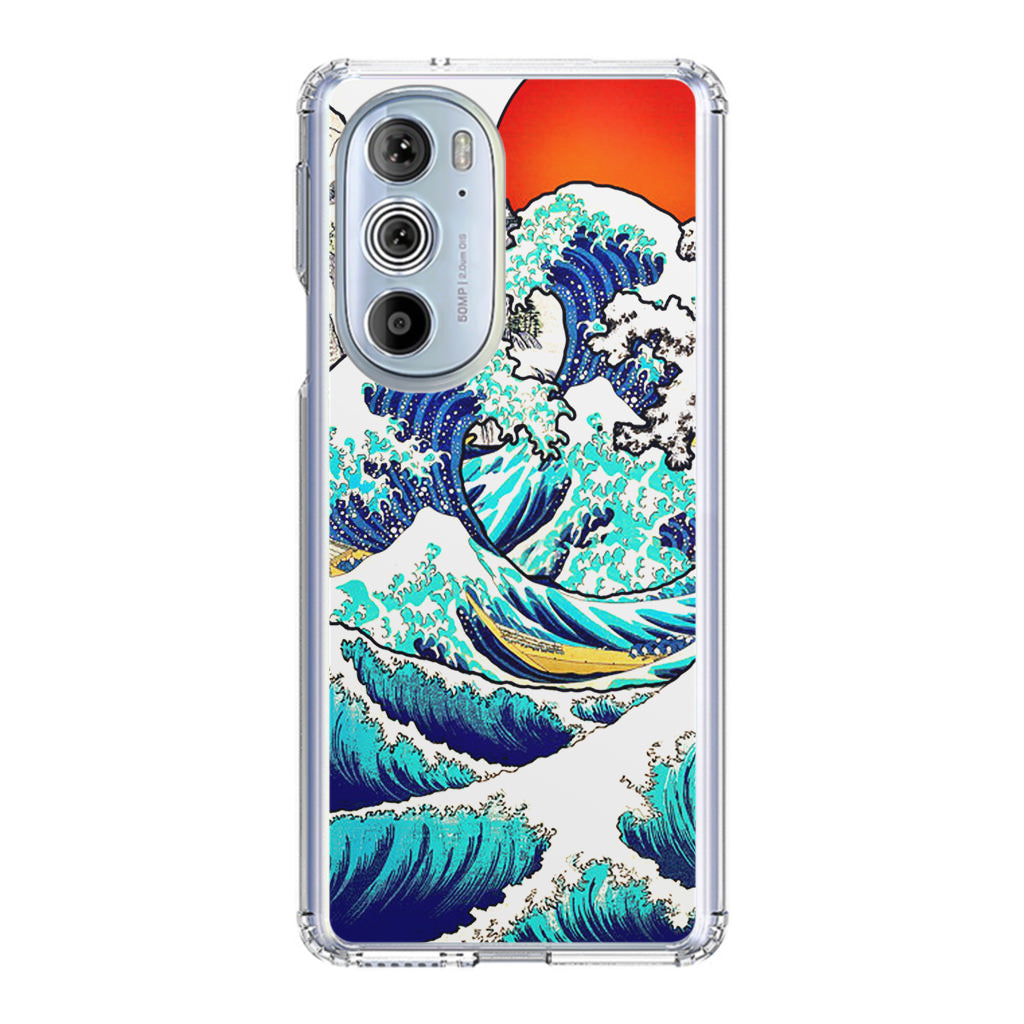 The Great Wave off Kanagawa Motorola Edge Plus 2022 Case