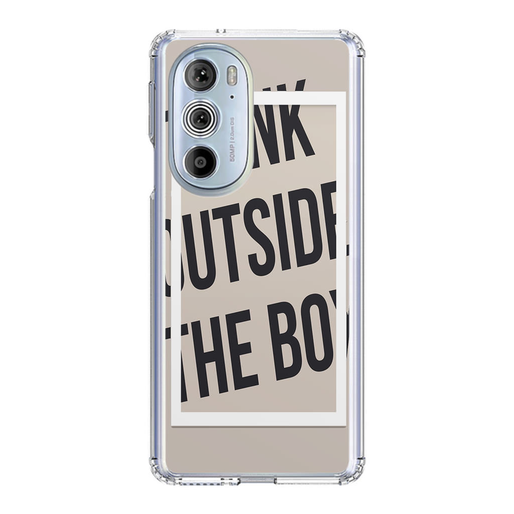 Think Outside The Box Motorola Edge Plus 2022 Case