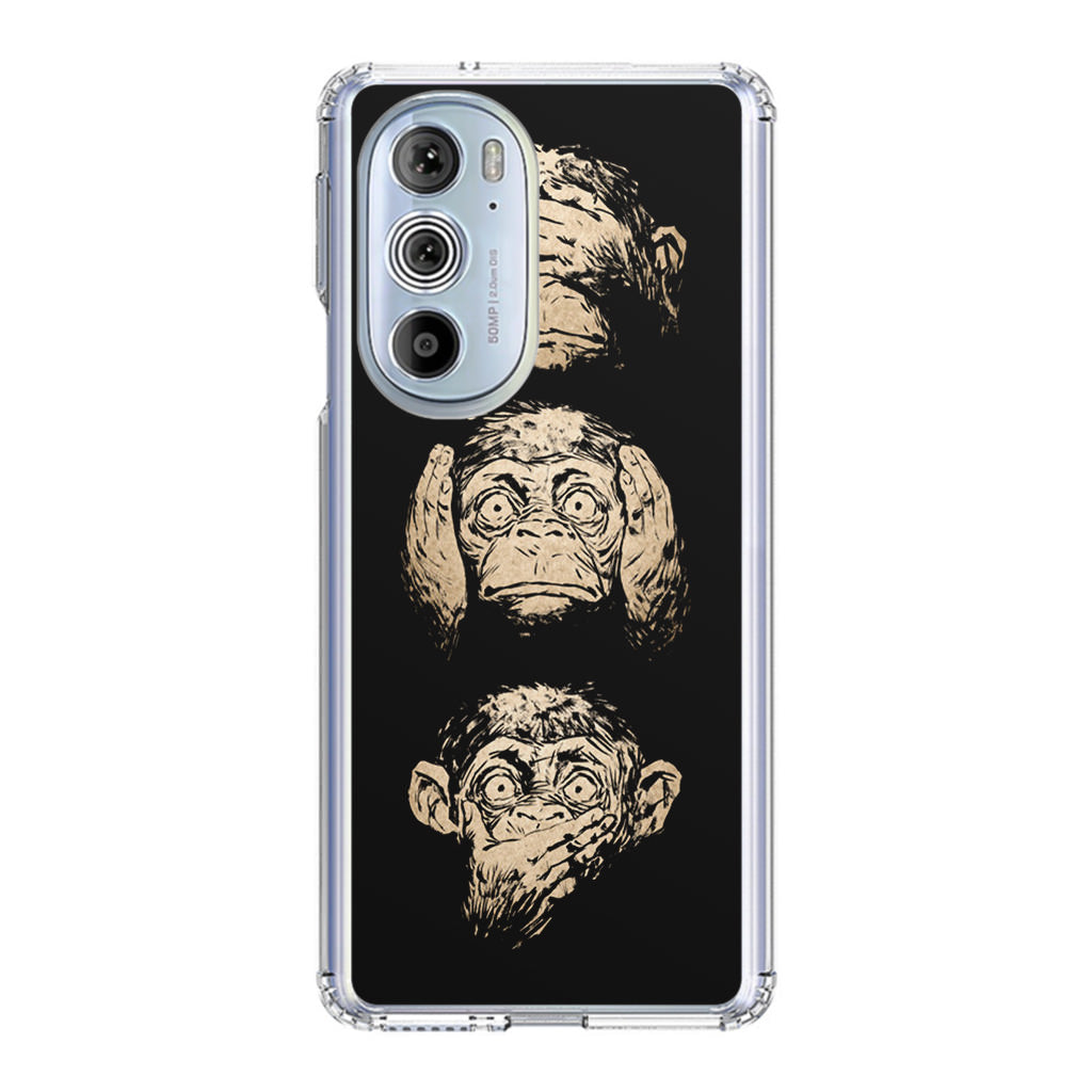 3 Wise Monkey Motorola Edge Plus 2022 Case