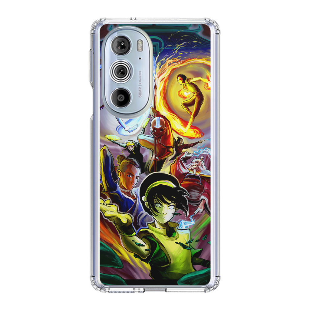 Avatar The Last Airbender Characters Motorola Edge Plus 2022 Case