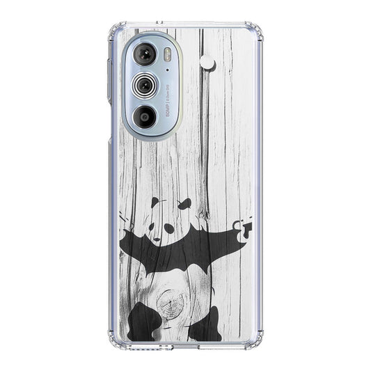 Banksy Graffiti Panda Motorola Edge Plus 2022 Case