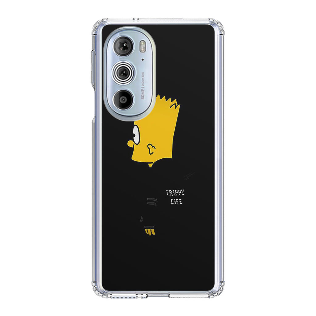 Bart Trippy Life Motorola Edge Plus 2022 Case