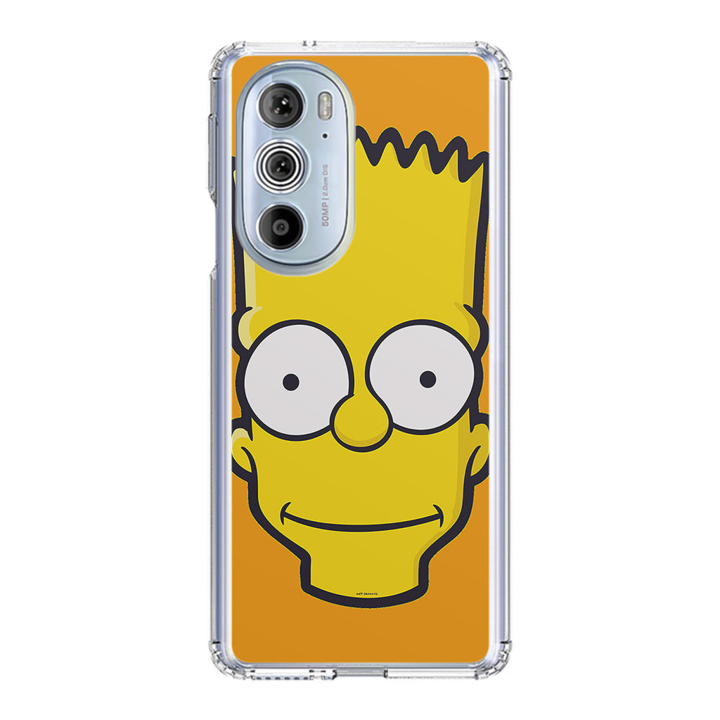 Bart Yellow Face Motorola Edge Plus 2022 Case