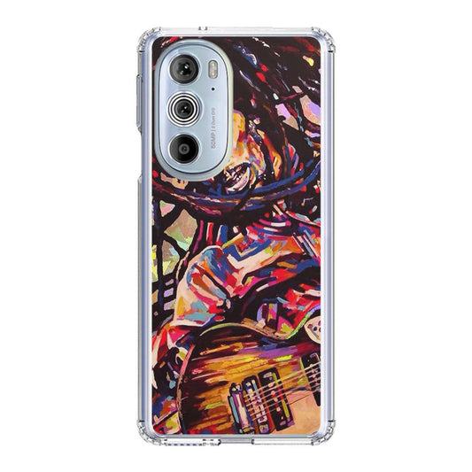 Bob Marley Art Motorola Edge Plus 2022 Case