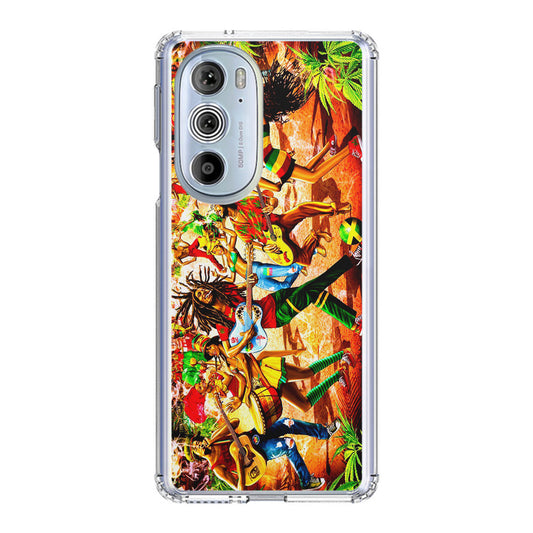 Bob Marley Reggae Motorola Edge Plus 2022 Case