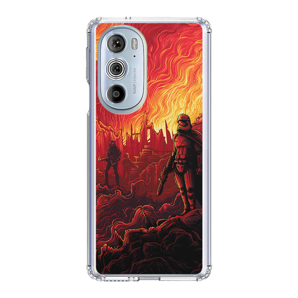 Captain Phasma Art Motorola Edge Plus 2022 Case