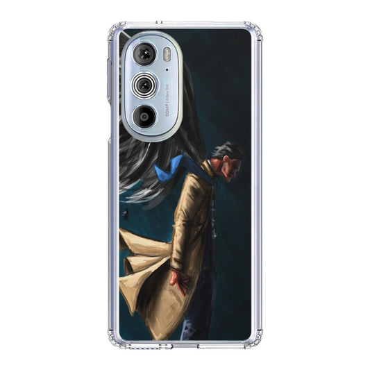 Castiel Supernatural Art Motorola Edge Plus 2022 Case