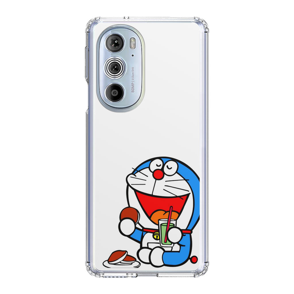 Doraemon Minimalism Motorola Edge Plus 2022 Case