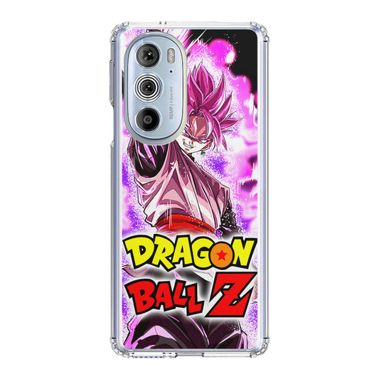 Dragon Ball Z Son Goku Black Rose Saiyan Motorola Edge Plus 2022 Case