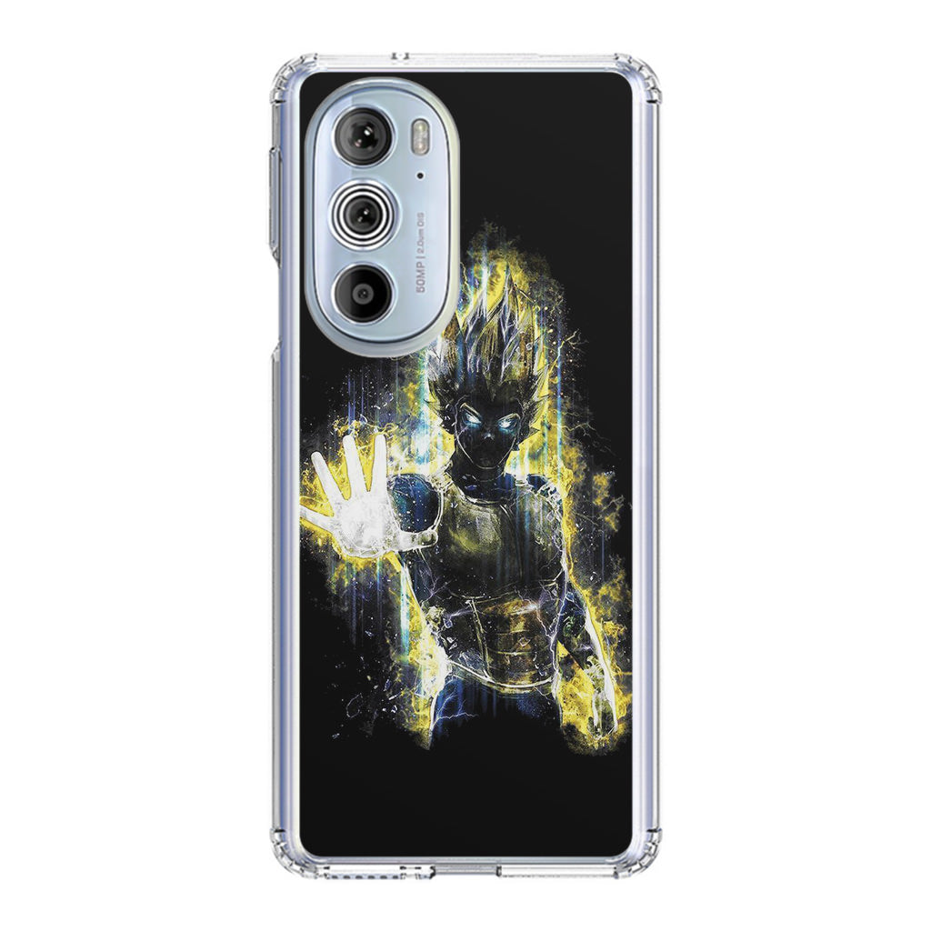 Dragon Ball Z Vegeta Bad Saiyan Prince Motorola Edge Plus 2022 Case