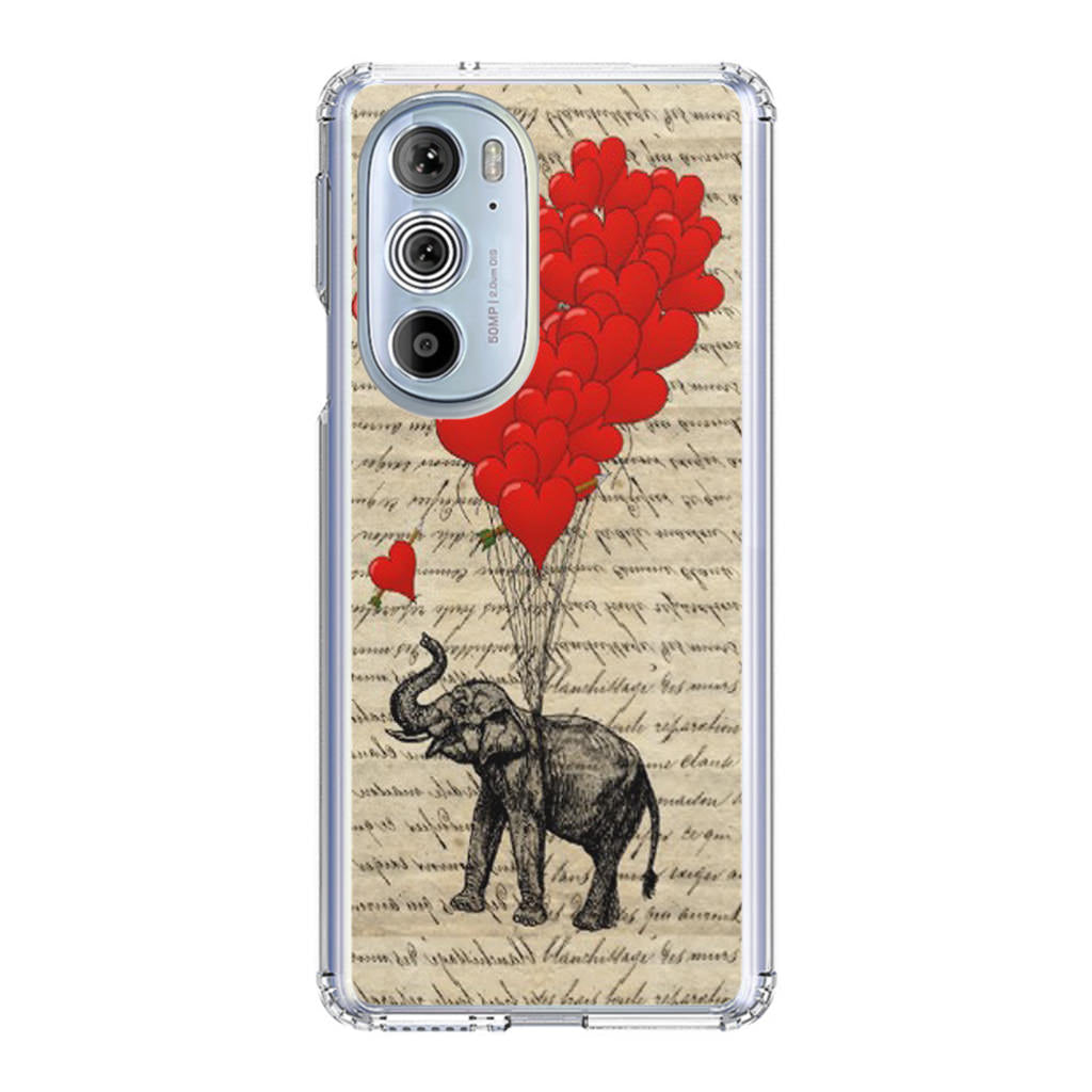 Elephant And Heart Motorola Edge Plus 2022 Case