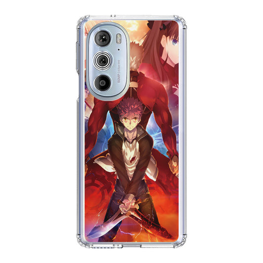 Fate/Stay Night Unlimited Blade Works Motorola Edge Plus 2022 Case